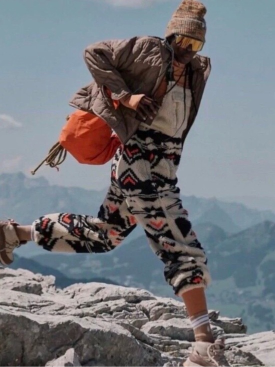 Free People Pants - Free People Hit The Slopes Printed Salopette Overalls